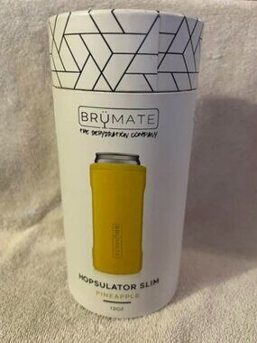 Brumate - NIB - Hopsulater Slim - Pineapple Yellow